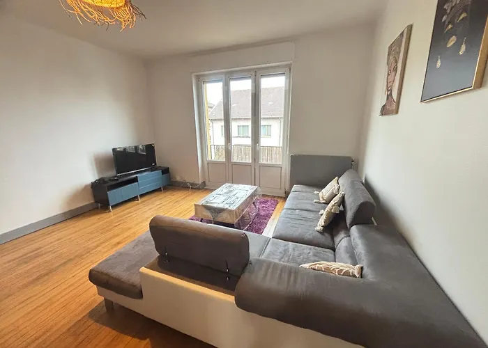 Lägenhet Huitieme Avenue Grand Parking Un Sejour A Part Metz